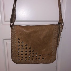 Bed Stu Studded Leather Cross Body Purse